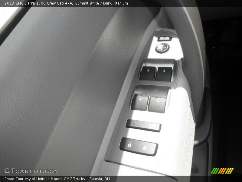 Summit White / Dark Titanium 2013 GMC Sierra 1500 Crew Cab 4x4