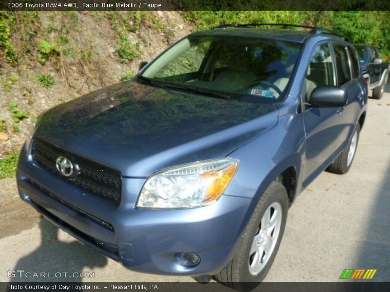Pacific Blue Metallic / Taupe 2006 Toyota RAV4 4WD