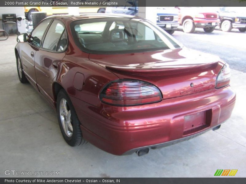 Redfire Metallic / Graphite 2000 Pontiac Grand Prix GT Sedan