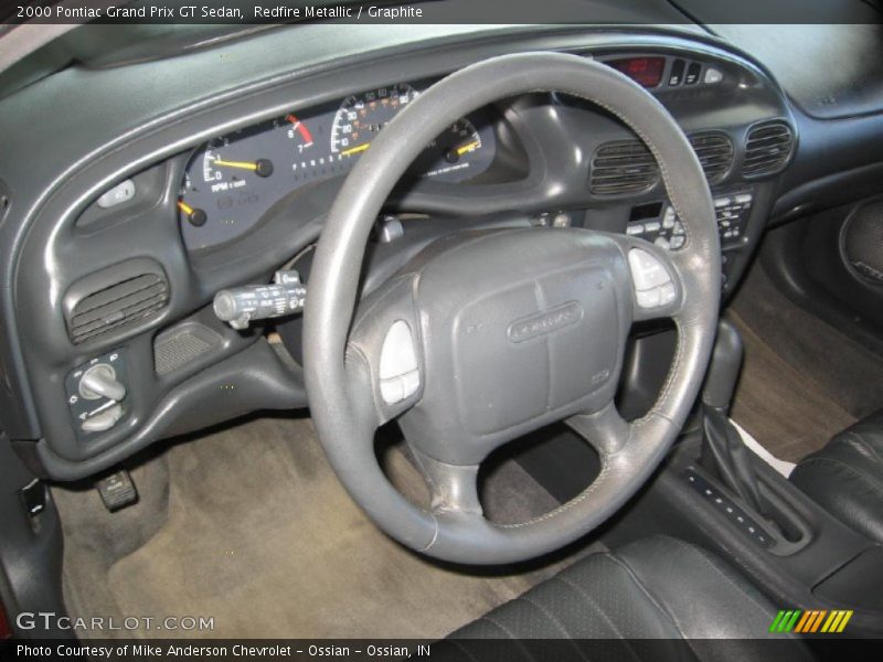 Redfire Metallic / Graphite 2000 Pontiac Grand Prix GT Sedan