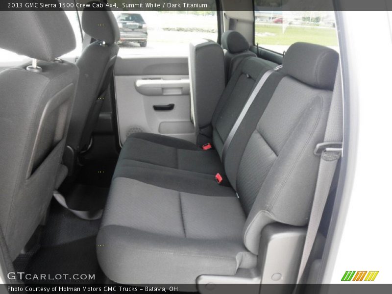 Summit White / Dark Titanium 2013 GMC Sierra 1500 Crew Cab 4x4