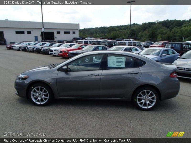 Tungsten Metallic / Black/Light Tungsten 2013 Dodge Dart SXT