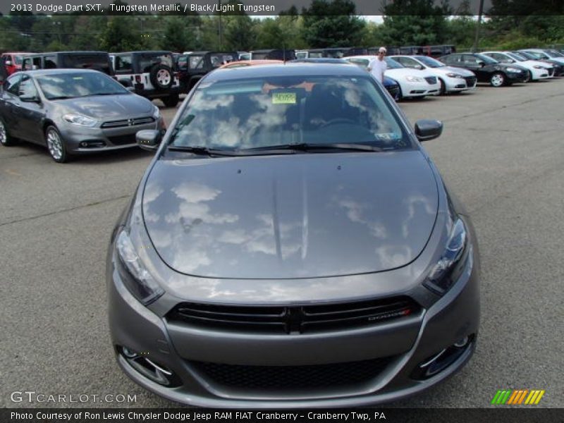 Tungsten Metallic / Black/Light Tungsten 2013 Dodge Dart SXT