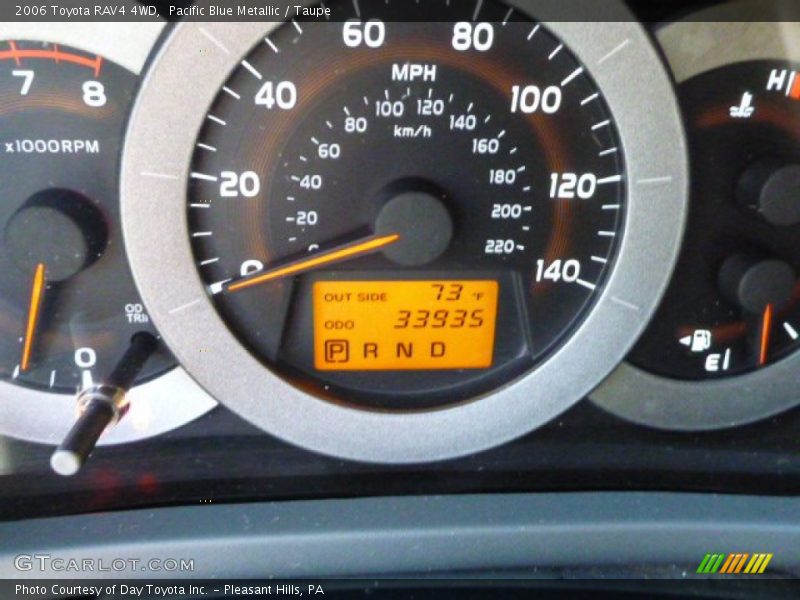 Pacific Blue Metallic / Taupe 2006 Toyota RAV4 4WD