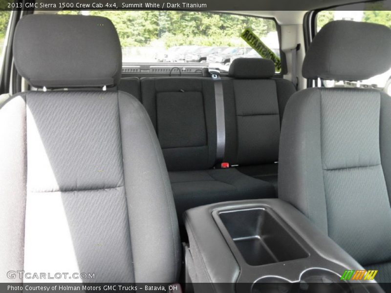 Summit White / Dark Titanium 2013 GMC Sierra 1500 Crew Cab 4x4