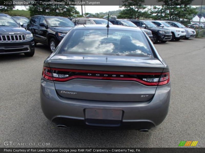 Tungsten Metallic / Black/Light Tungsten 2013 Dodge Dart SXT