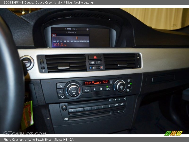 Space Grey Metallic / Silver Novillo Leather 2008 BMW M3 Coupe