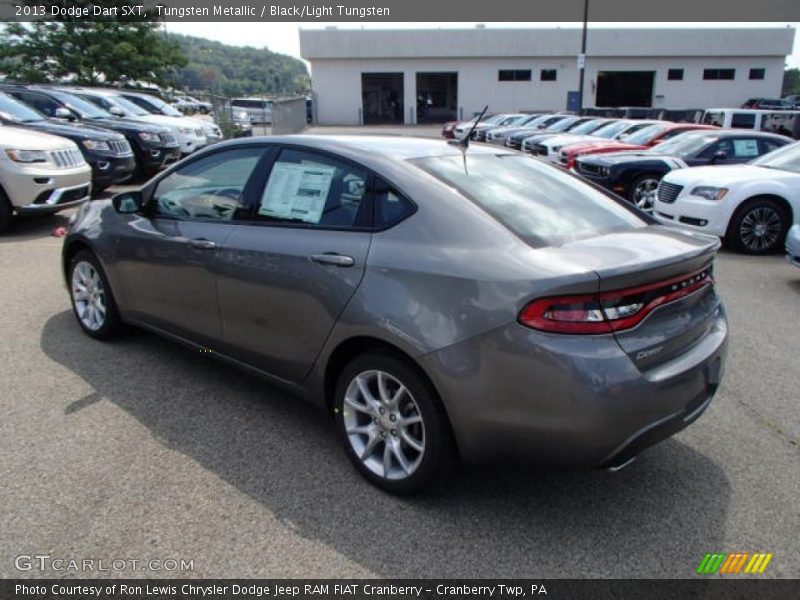 Tungsten Metallic / Black/Light Tungsten 2013 Dodge Dart SXT