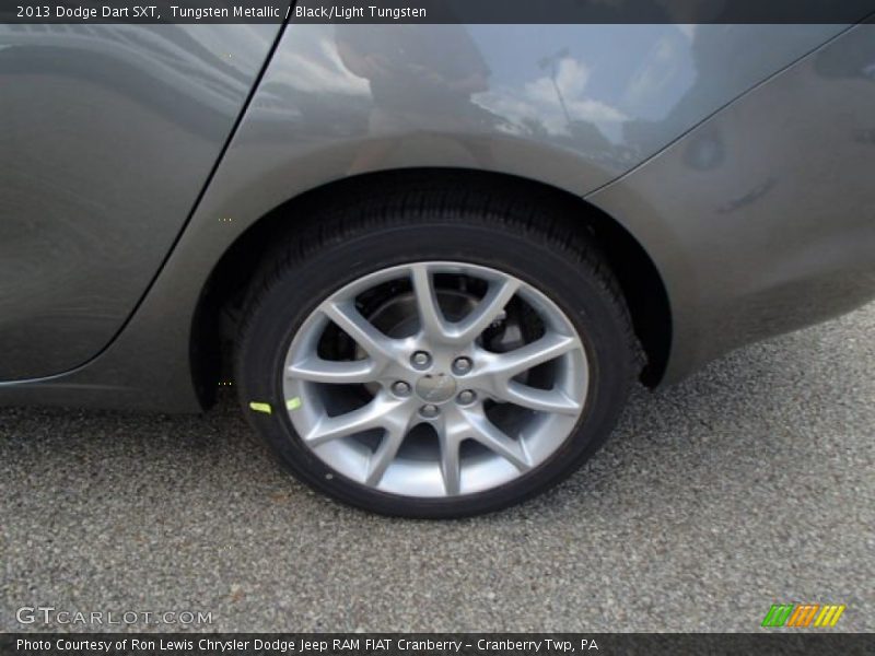 Tungsten Metallic / Black/Light Tungsten 2013 Dodge Dart SXT