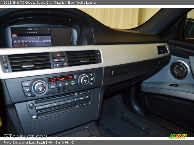 Space Grey Metallic / Silver Novillo Leather 2008 BMW M3 Coupe
