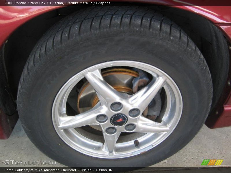 Redfire Metallic / Graphite 2000 Pontiac Grand Prix GT Sedan