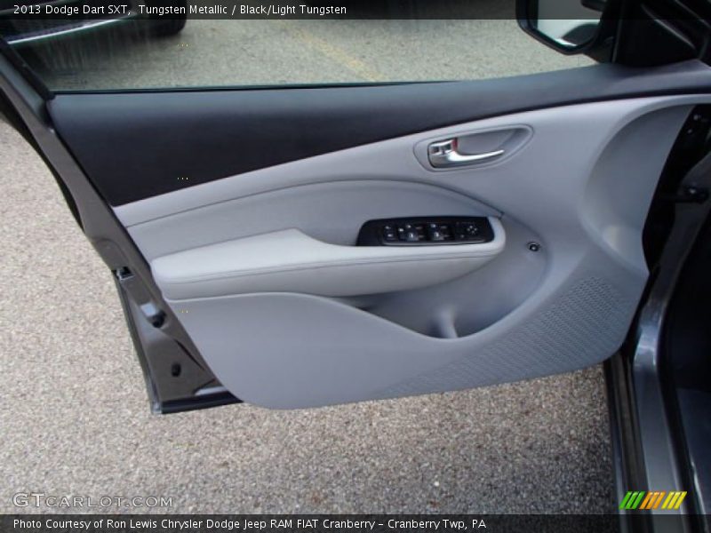 Tungsten Metallic / Black/Light Tungsten 2013 Dodge Dart SXT