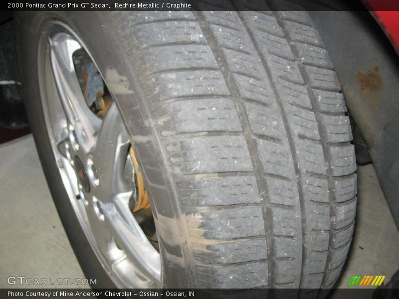 Redfire Metallic / Graphite 2000 Pontiac Grand Prix GT Sedan