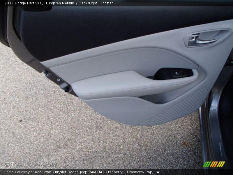 Tungsten Metallic / Black/Light Tungsten 2013 Dodge Dart SXT