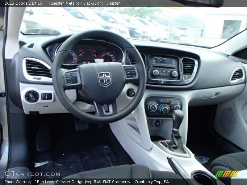 Tungsten Metallic / Black/Light Tungsten 2013 Dodge Dart SXT