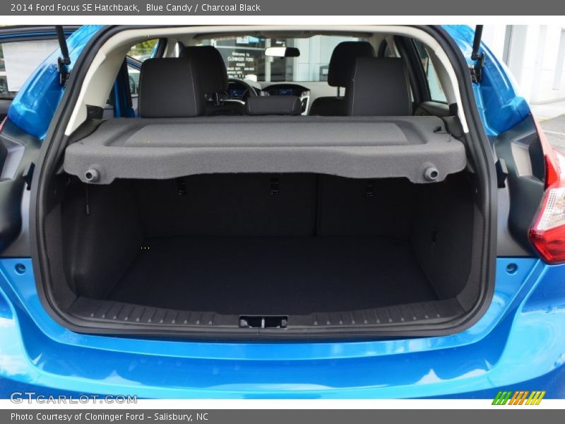 Blue Candy / Charcoal Black 2014 Ford Focus SE Hatchback