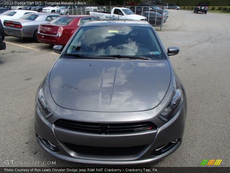Tungsten Metallic / Black 2013 Dodge Dart SXT