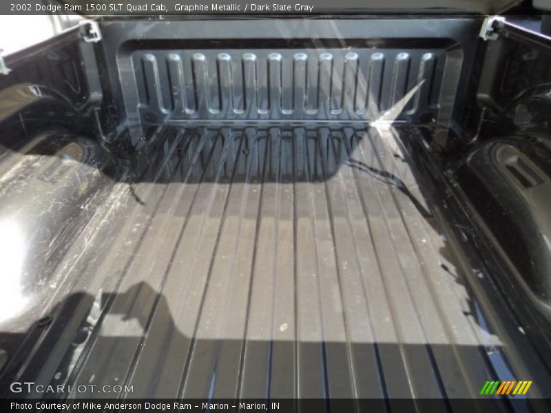 Graphite Metallic / Dark Slate Gray 2002 Dodge Ram 1500 SLT Quad Cab