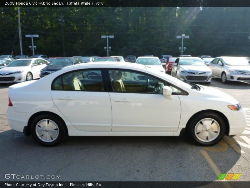 Taffeta White / Ivory 2008 Honda Civic Hybrid Sedan
