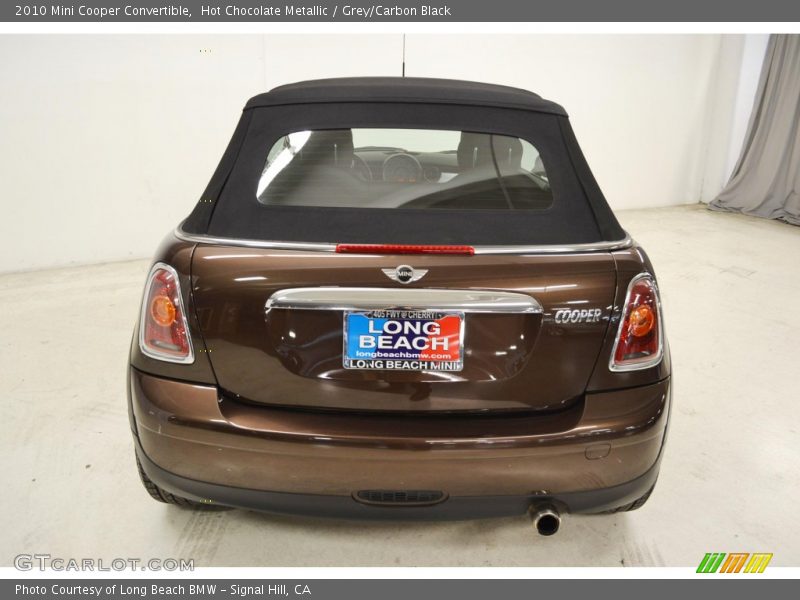 Hot Chocolate Metallic / Grey/Carbon Black 2010 Mini Cooper Convertible