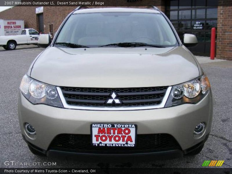 Desert Sand Metallic / Beige 2007 Mitsubishi Outlander LS