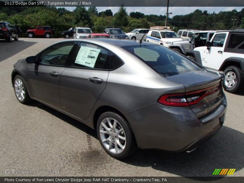 Tungsten Metallic / Black 2013 Dodge Dart SXT
