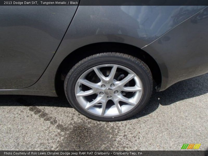 Tungsten Metallic / Black 2013 Dodge Dart SXT