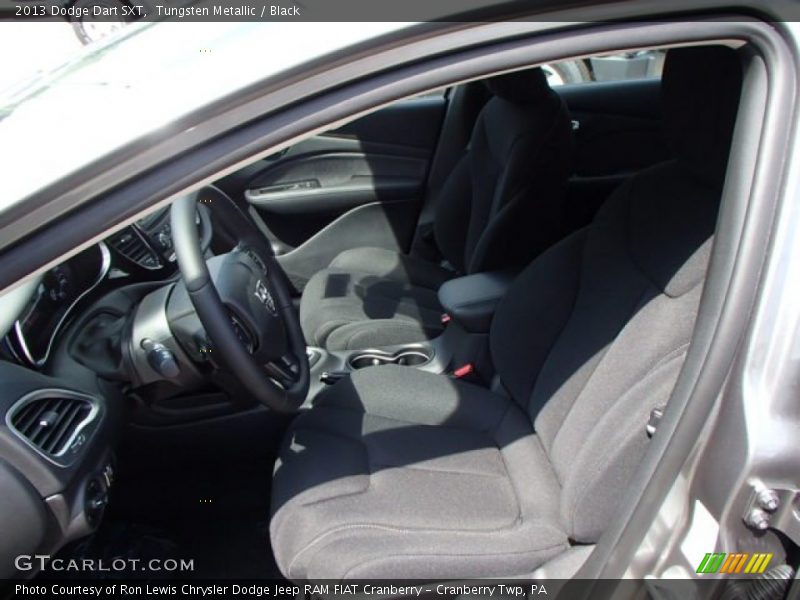 Tungsten Metallic / Black 2013 Dodge Dart SXT