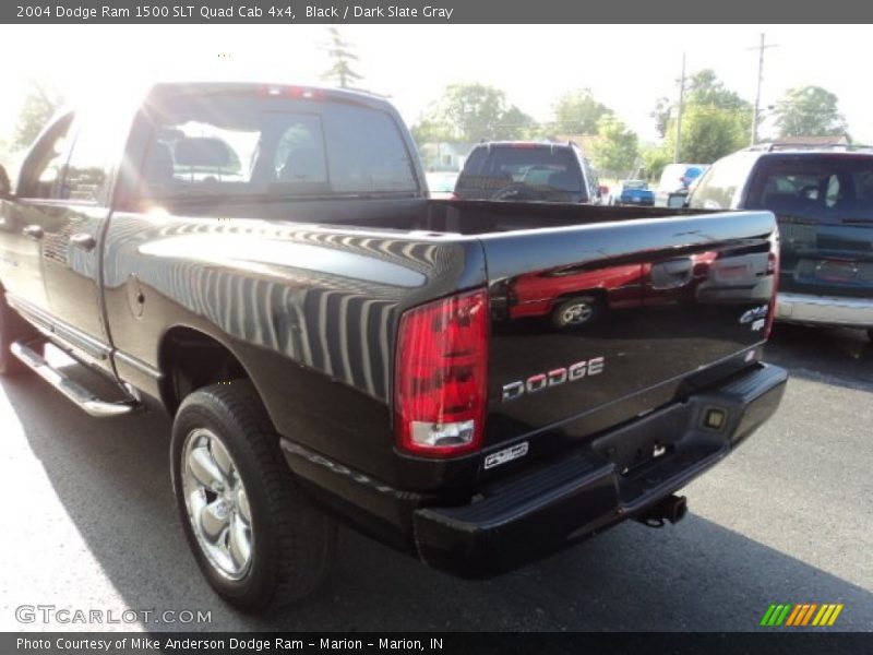 Black / Dark Slate Gray 2004 Dodge Ram 1500 SLT Quad Cab 4x4