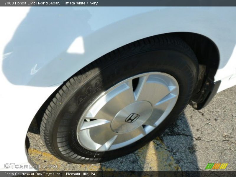 Taffeta White / Ivory 2008 Honda Civic Hybrid Sedan