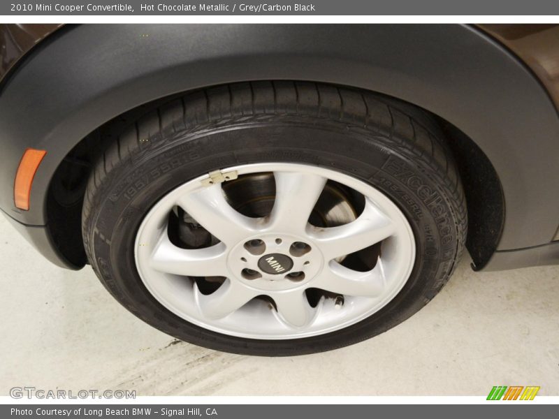 Hot Chocolate Metallic / Grey/Carbon Black 2010 Mini Cooper Convertible