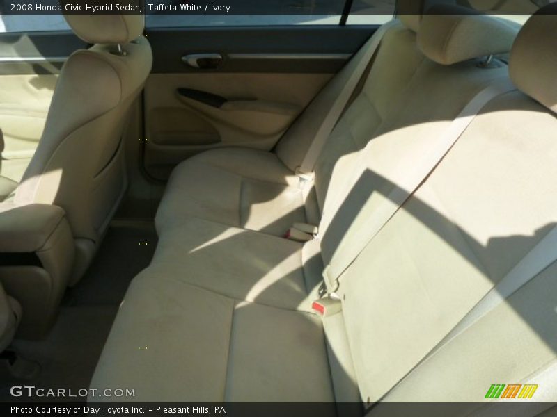 Taffeta White / Ivory 2008 Honda Civic Hybrid Sedan