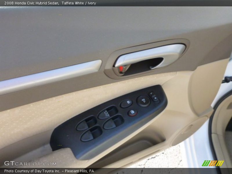Taffeta White / Ivory 2008 Honda Civic Hybrid Sedan