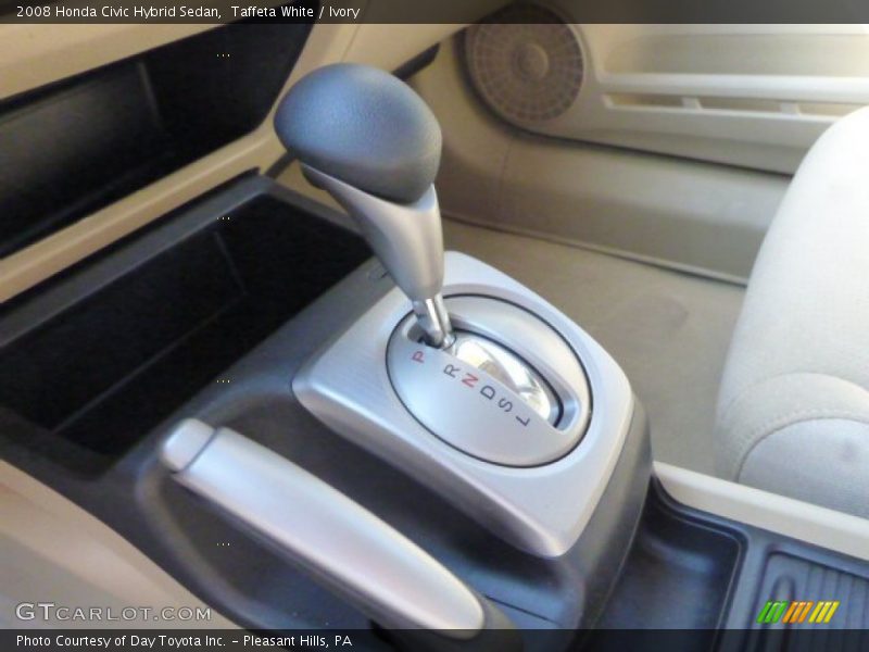 Taffeta White / Ivory 2008 Honda Civic Hybrid Sedan
