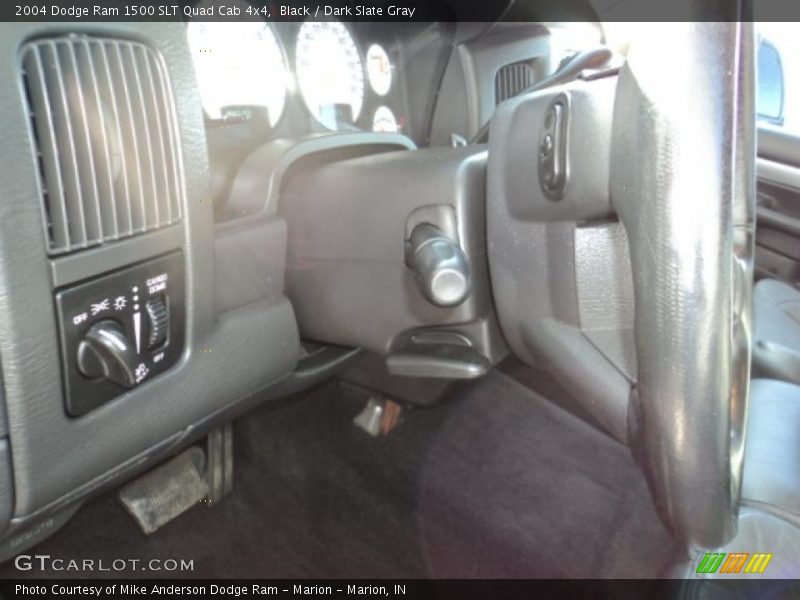 Black / Dark Slate Gray 2004 Dodge Ram 1500 SLT Quad Cab 4x4