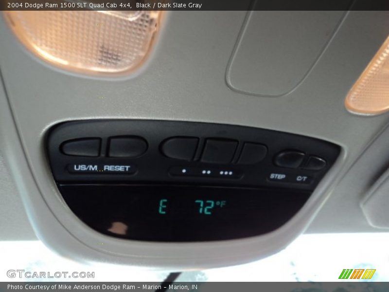 Black / Dark Slate Gray 2004 Dodge Ram 1500 SLT Quad Cab 4x4