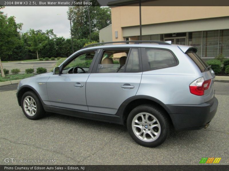 Blue Water Metallic / Sand Beige 2004 BMW X3 2.5i