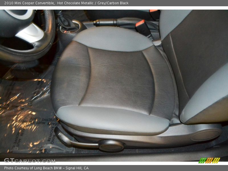 Hot Chocolate Metallic / Grey/Carbon Black 2010 Mini Cooper Convertible