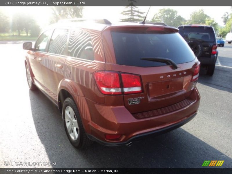 Copper Pearl / Black 2012 Dodge Journey SXT