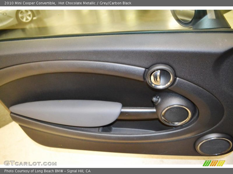 Hot Chocolate Metallic / Grey/Carbon Black 2010 Mini Cooper Convertible