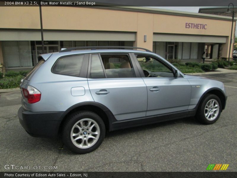 Blue Water Metallic / Sand Beige 2004 BMW X3 2.5i