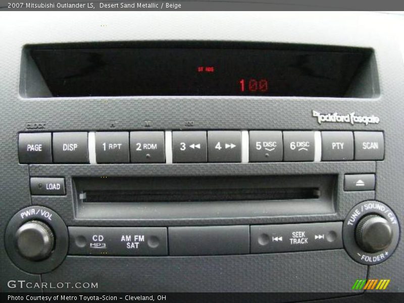 Desert Sand Metallic / Beige 2007 Mitsubishi Outlander LS