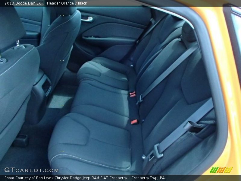 Header Orange / Black 2013 Dodge Dart SXT