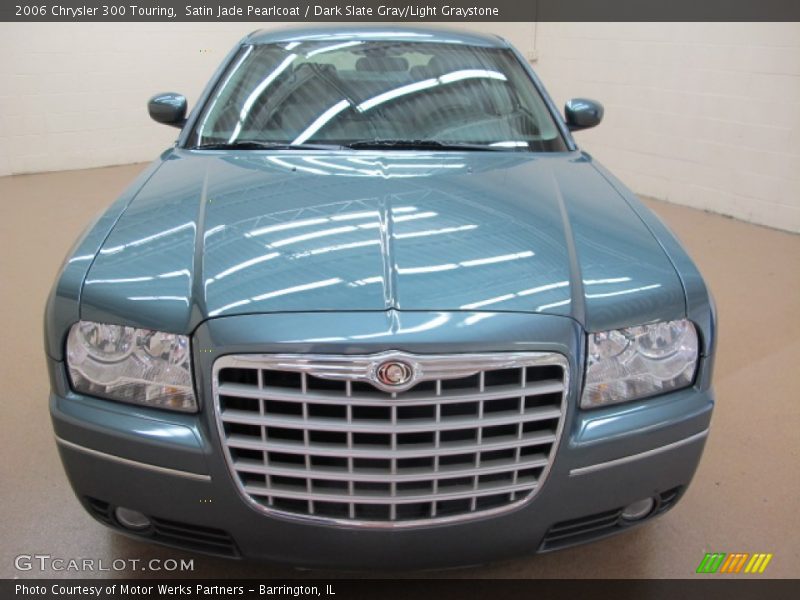 Satin Jade Pearlcoat / Dark Slate Gray/Light Graystone 2006 Chrysler 300 Touring