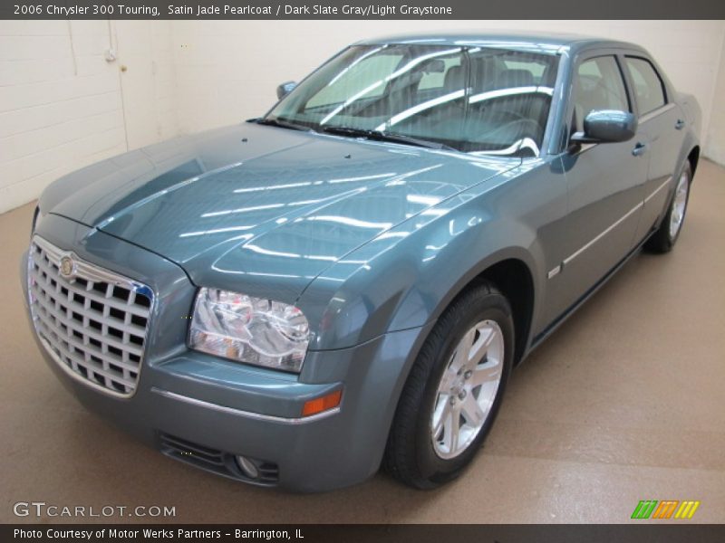 Satin Jade Pearlcoat / Dark Slate Gray/Light Graystone 2006 Chrysler 300 Touring