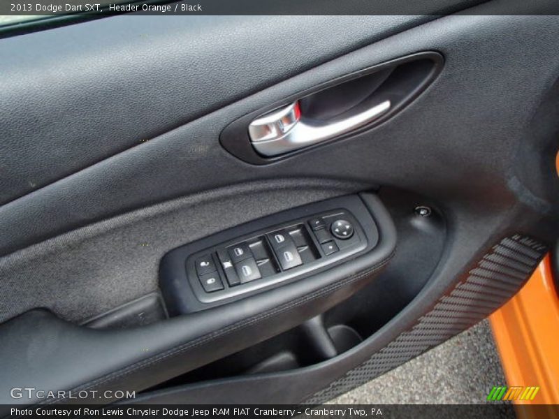 Header Orange / Black 2013 Dodge Dart SXT