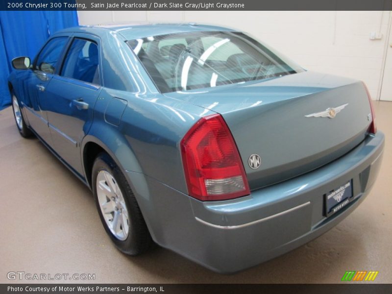 Satin Jade Pearlcoat / Dark Slate Gray/Light Graystone 2006 Chrysler 300 Touring