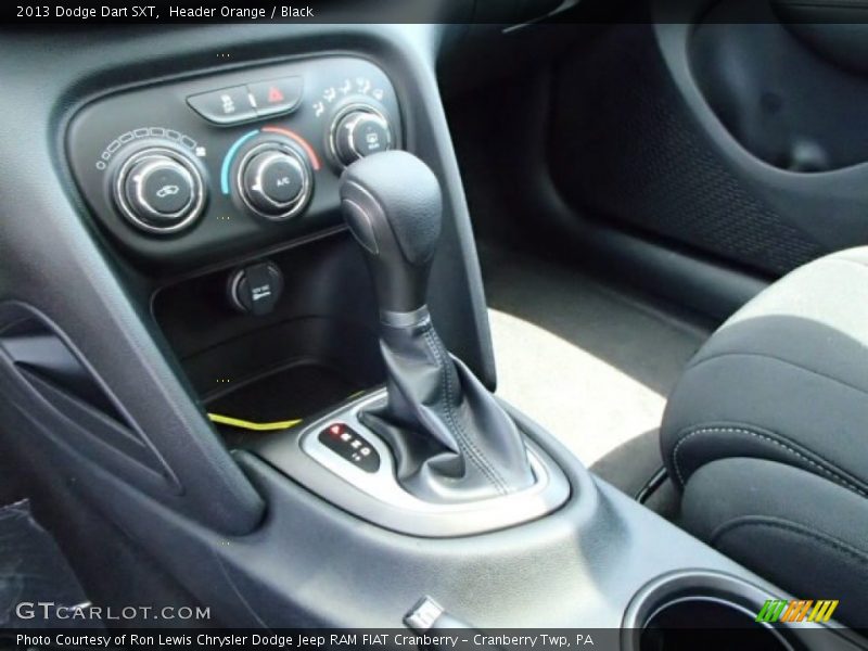 Header Orange / Black 2013 Dodge Dart SXT