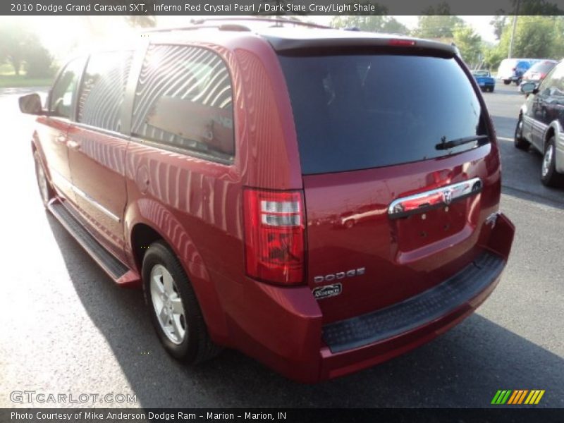 Inferno Red Crystal Pearl / Dark Slate Gray/Light Shale 2010 Dodge Grand Caravan SXT