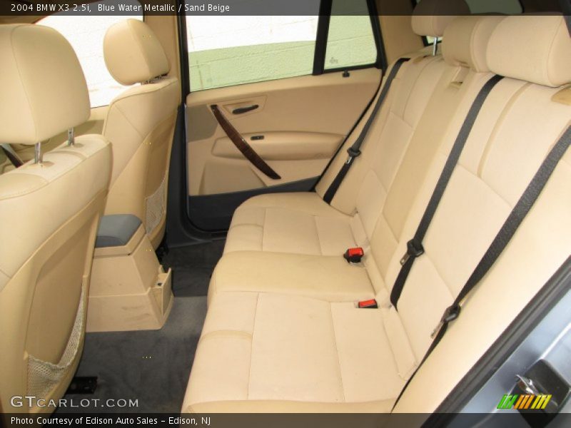 Blue Water Metallic / Sand Beige 2004 BMW X3 2.5i